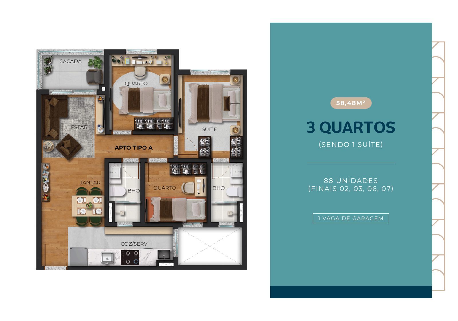 Apartamento 3 Quartos no Bella Rio - Papicu - foto 10