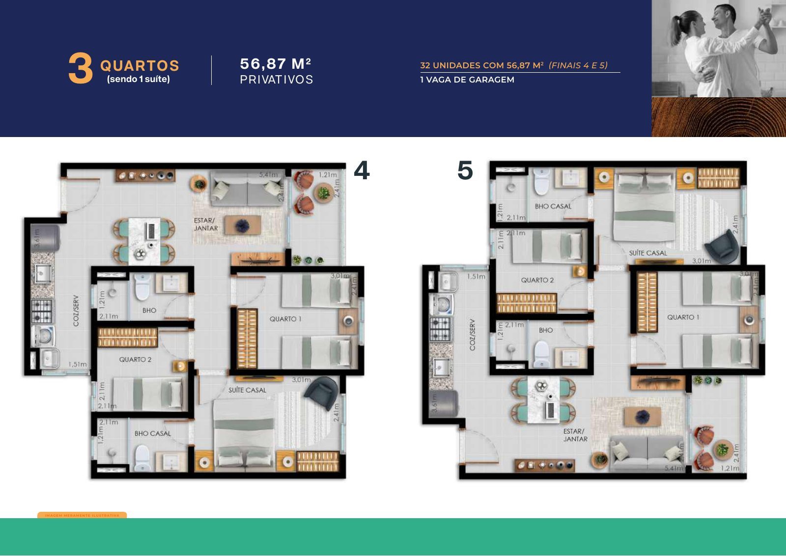 Apartamento 3 Quartos no Oasy Habitat Club - Guararapes - foto 13